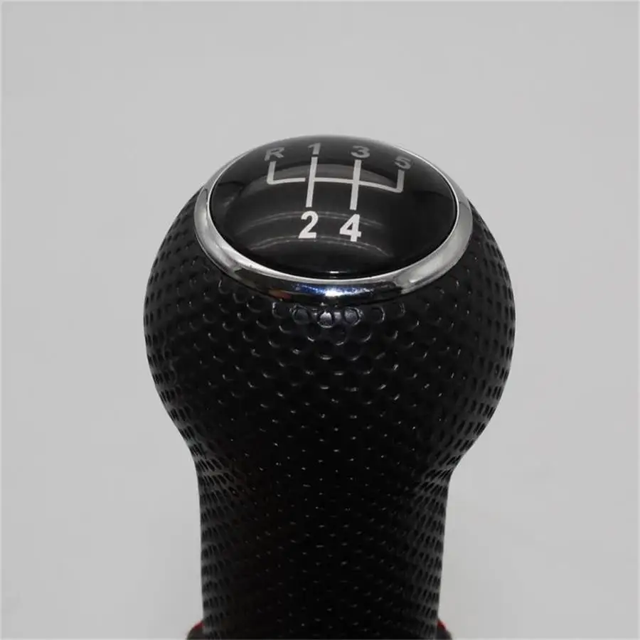 Для Volkswagen VW волк 6X1 1999 2000 2001 2002 2003 2004 2005 2006 Новые 5 шт/упаковка, Скорость ручка переключения рулевого механизма автомобиля кожаные ботинки со вставками