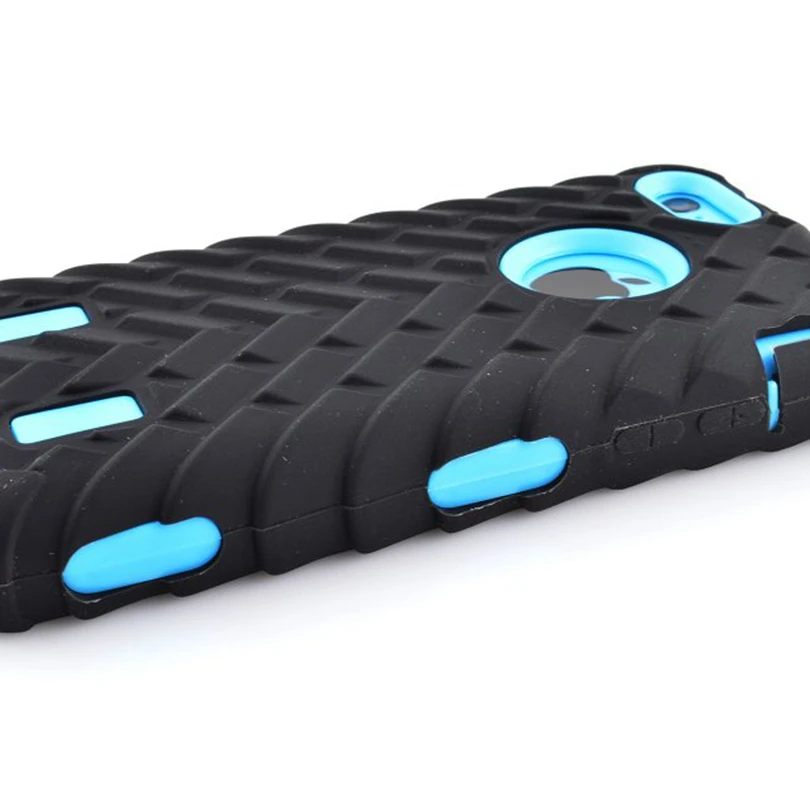 5 5S SE 5C 6 6S 7 Plus 4 4S New Tyre Tire Tread Robot Hybrid Anti Shock Armor Rubber Silicone Back Case Skin Cover For iPhone |