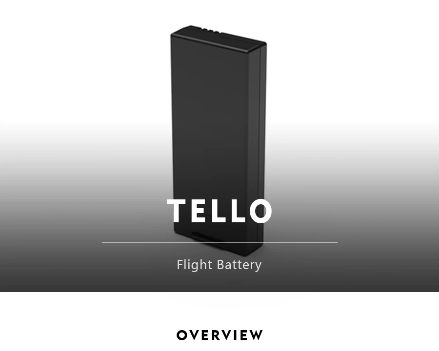 Аксессуары для интеллектуального летного аккумулятора DJI Tello 1100 mAh 3,8 V 4,18 Wh для дрона DJI Tello аксессуары для полетов es