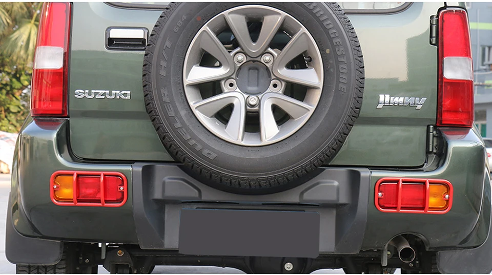 BAWA колпак лампы для Suzuki Jimny 2007- металлический задний противотуманный светильник, крышка для jimny автомобильные аксессуары