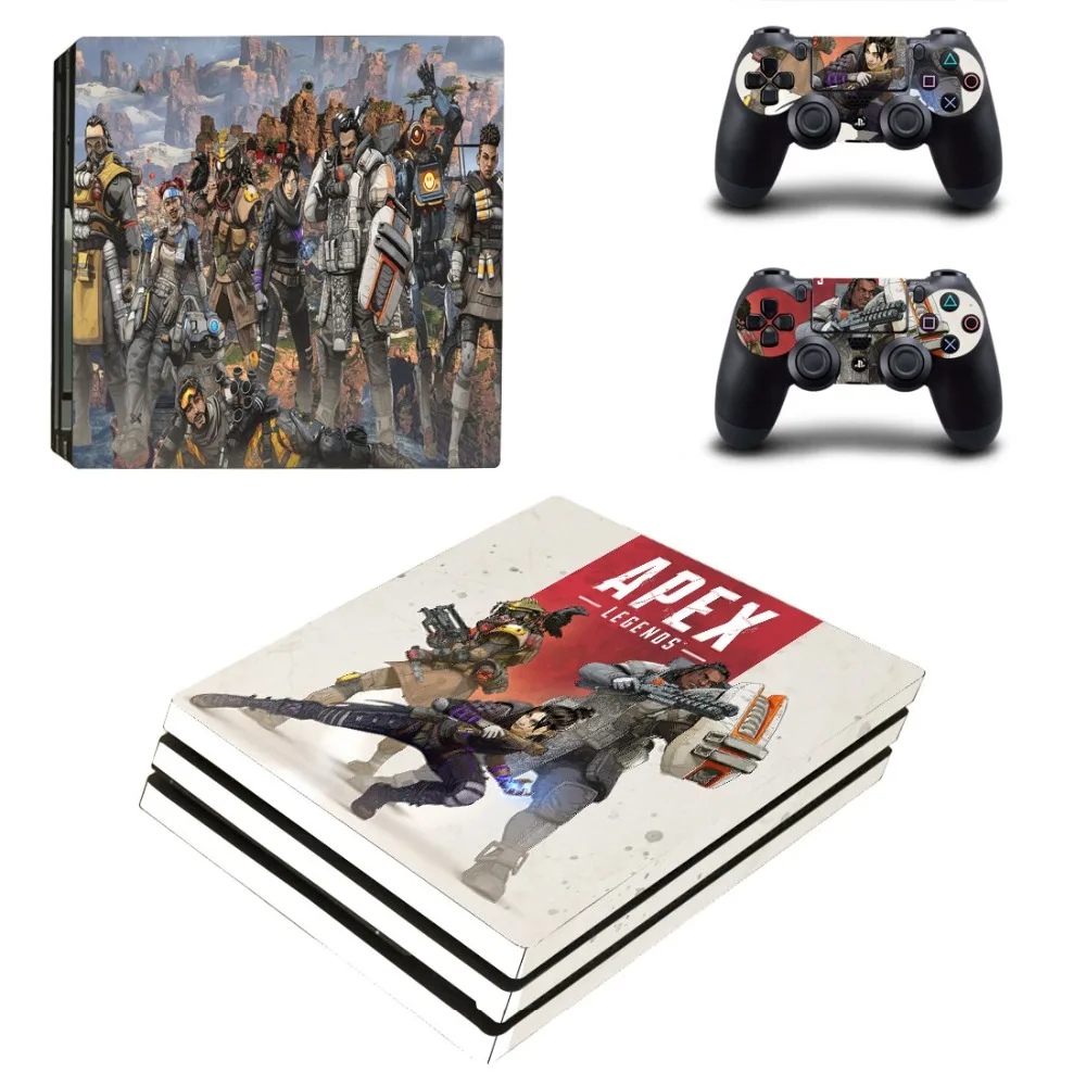 APEX легенды PS4 Pro кожи Стикеры наклейка для Игровые приставки 4 консоли и 2