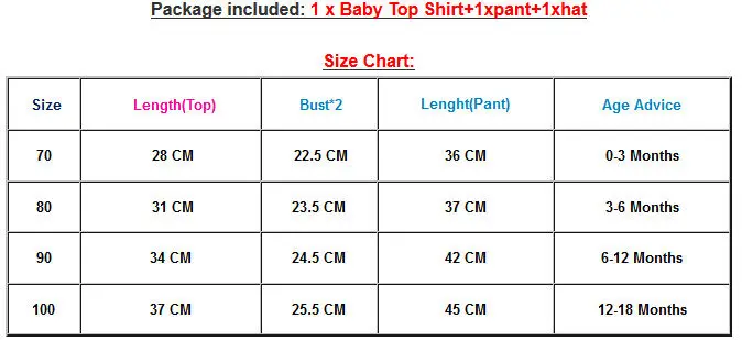 Комплект одежды из 3 предметов для маленьких мальчиков и девочек футболки