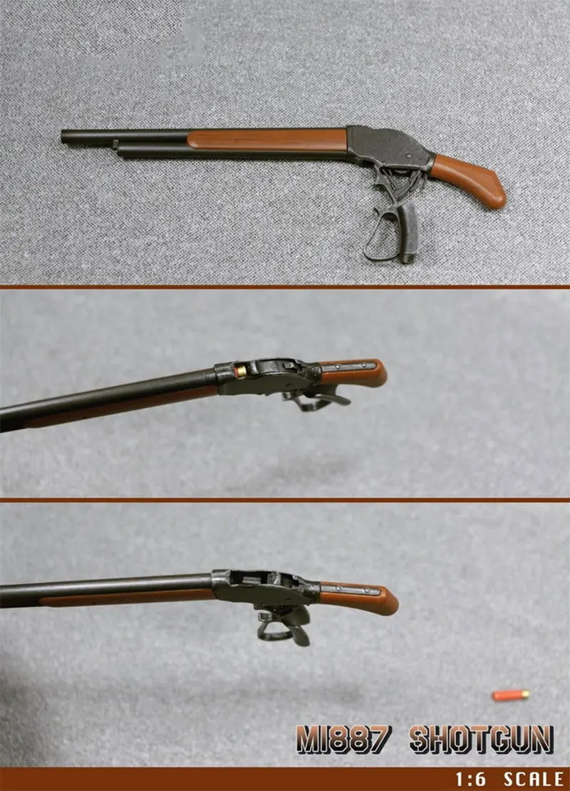 20 см 1/6 масштаб M1887 Escopeta модели аксессуары инопланетянин солдат не Launchable оружие Модель игрушки оснащен Терминатором T800