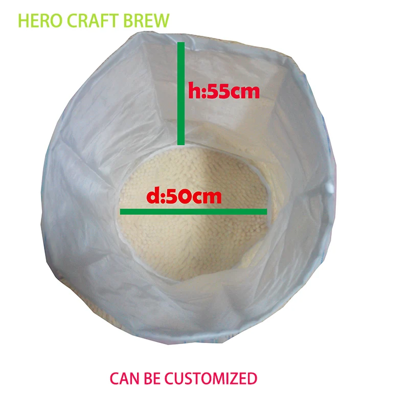 Мешок фильтр для домашнего пивоварения 55 см * 50 см|home brew|brew homebrew filter bag |