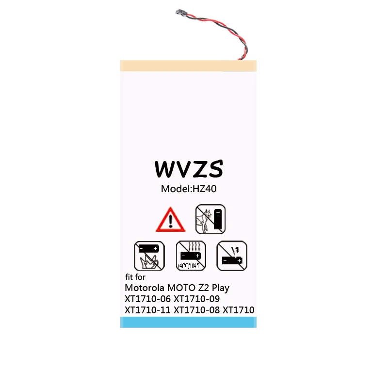 Wvzs 3600 мАч батарея HZ40 для Motorola Moto Z2 Play Dual SIM XT1710-06 XT1710-08 XT1710-09 XT1710-11 | Мобильные