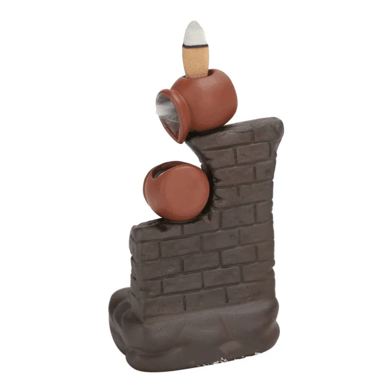 Курильница для благовоний backflow креативная курильница из сандалового дерева