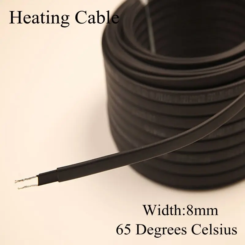 Устройство для защиты от оледенения 230 В 8 мм|electric heater wire|heater cableheating cable for pipes |
