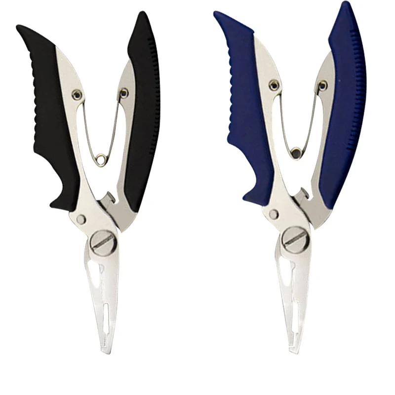 Рыболовные плоскогубцы ножницы плетеная леска приманка резак инструмент для