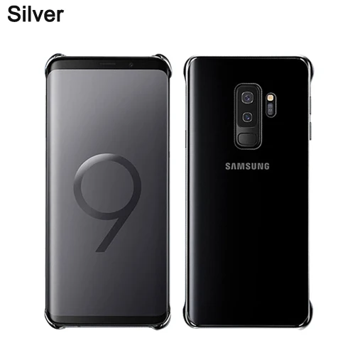 Silver Телефон Обложка для samsung GALAXY S9 G9600 S9+ S9 плюс G9650 прозрачный мягкой оболочки 5 цветов противоударный чехол для телефона - Цвет: Silver