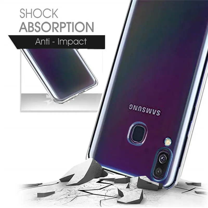 Чехол для Samsung Galaxy A40 5 9 дюйма силиконовый мягкий чехол из ТПУ телефона A 40 2019 A405 A405F