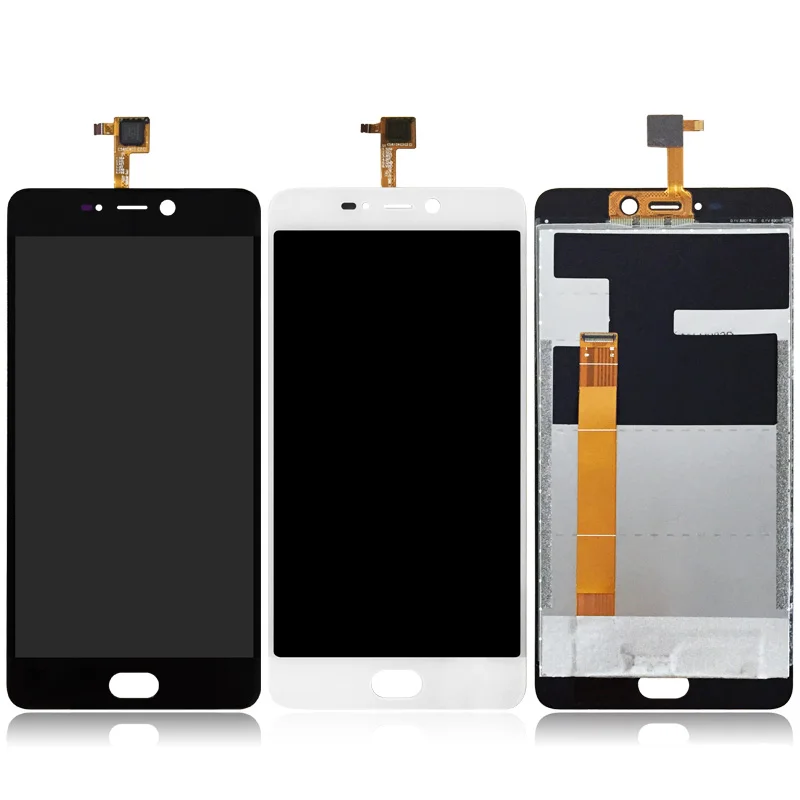 Черный/белый 5 &quotдля Leagoo T5 ЖК дисплей Дисплей + кодирующий преобразователь