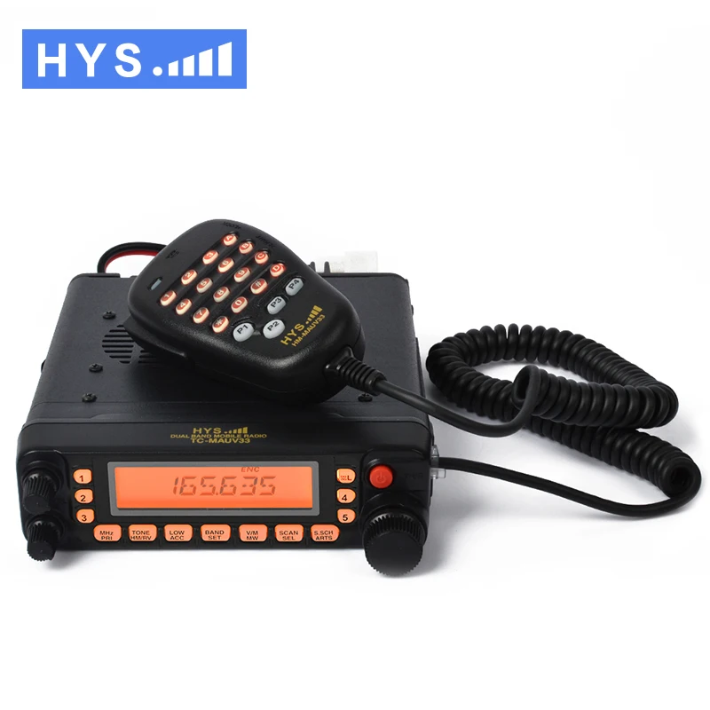 HYS портативная рация 400 мГц 174 и 470 136 Двухдиапазонная VHF/UHF мини мобильная