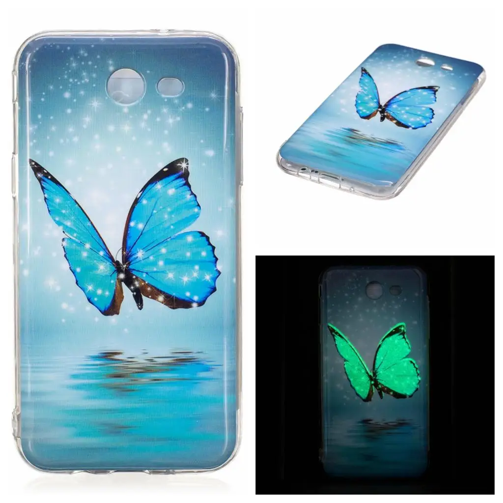 Мода Световой soft shell ТПУ caes Для samsung galaxy J5 премьер ON5 2016 задняя крышка coque для j5 prime on5