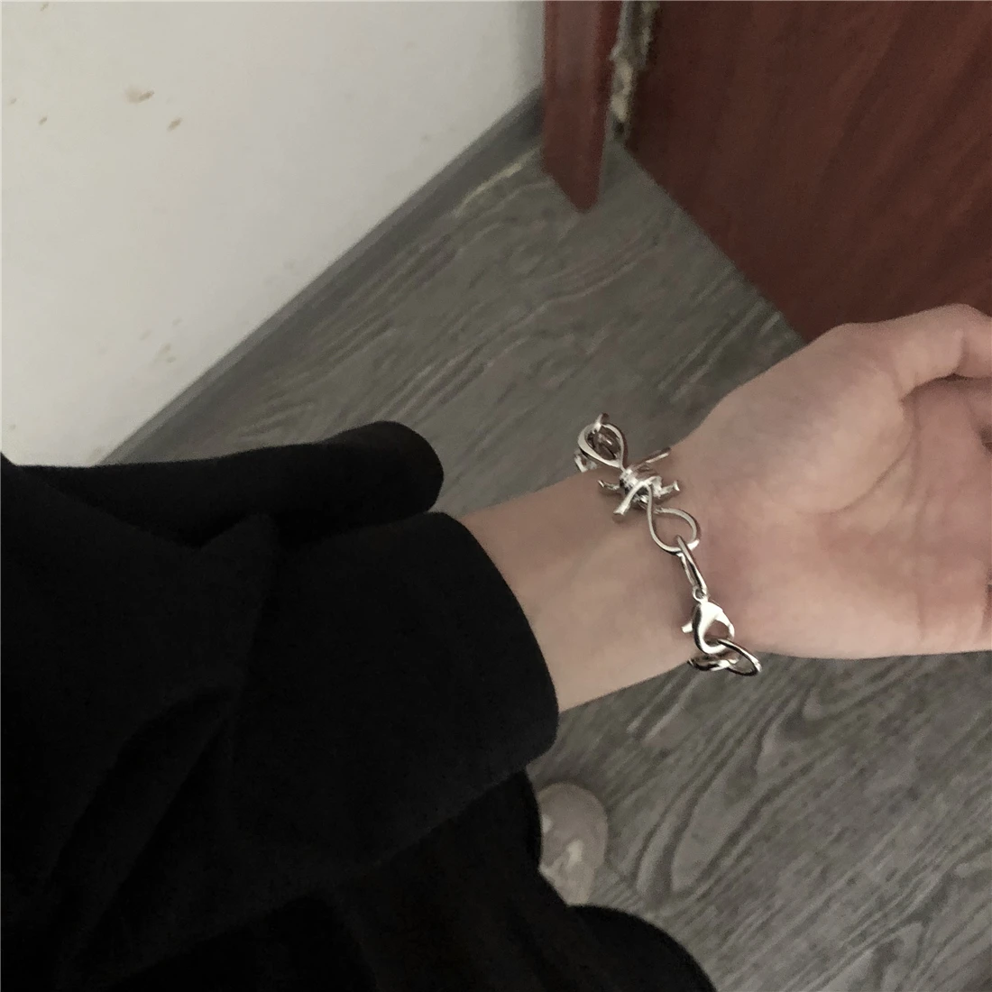 Шипы темное модное ожерелье браслет цепочка унисекс ожерелье хип-хоп панк хип-хоп ювелирные изделия хипстер Tumblr