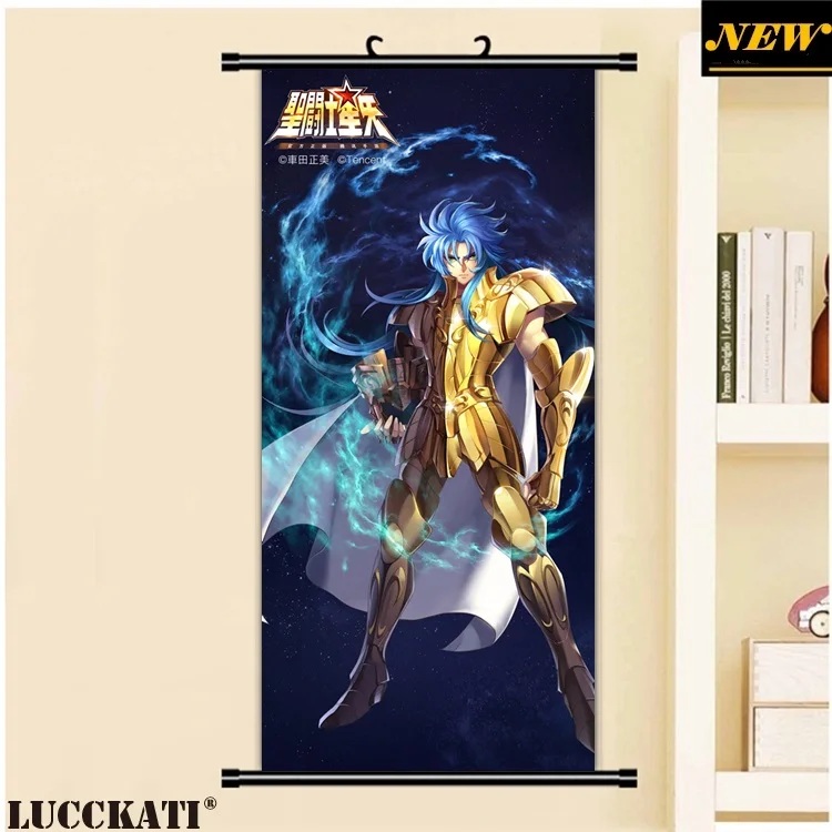 45X95 см святая Сейя Рыцари зодиака Seinto Seiya CAME мультфильм аниме Настенная картина плакат в рулоне холст живопись