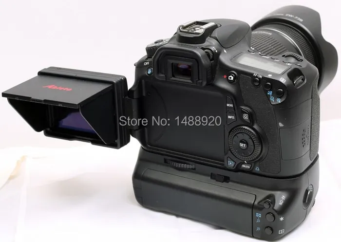 Ableto-DSLR ЖК-экран Выдвижной защитный козырек Солнцезащитный для цифровой камеры 70D