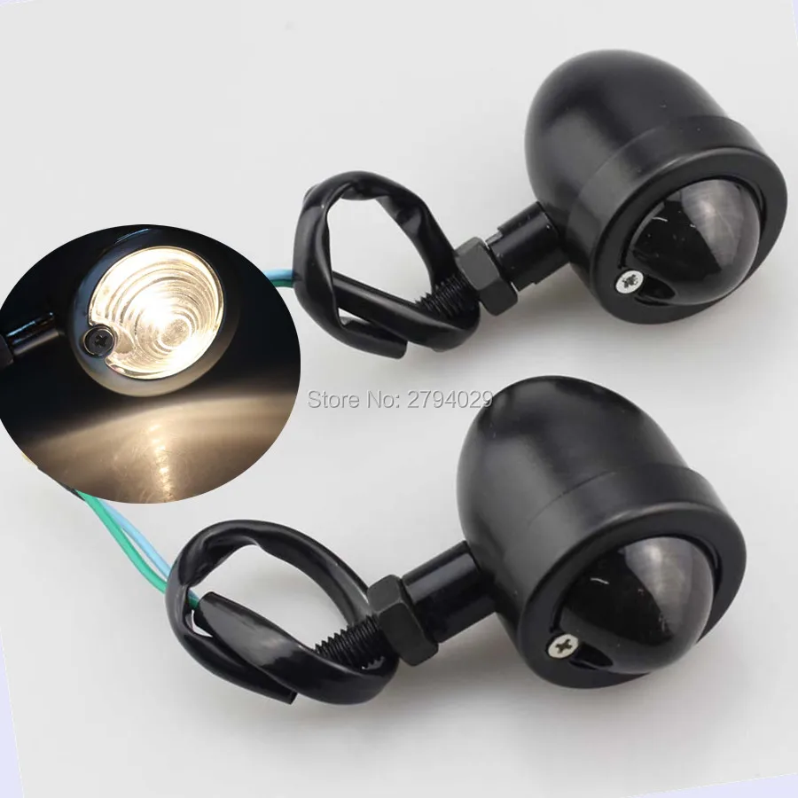 Бесплатная доставка черный дым мигает янтарная пуля передний и задний указатели