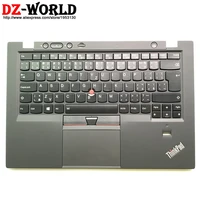 czech cz backlit keyboard with palmrest touchpad for lenovo thinkpad x1 carbon 1st backlight teclado c cover 00ht046 04y2961