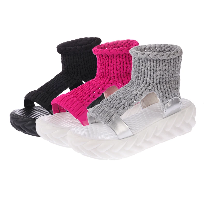 Weweya/обувь женские босоножки коллекция 2017 года Летняя обувь сандалии на платформе