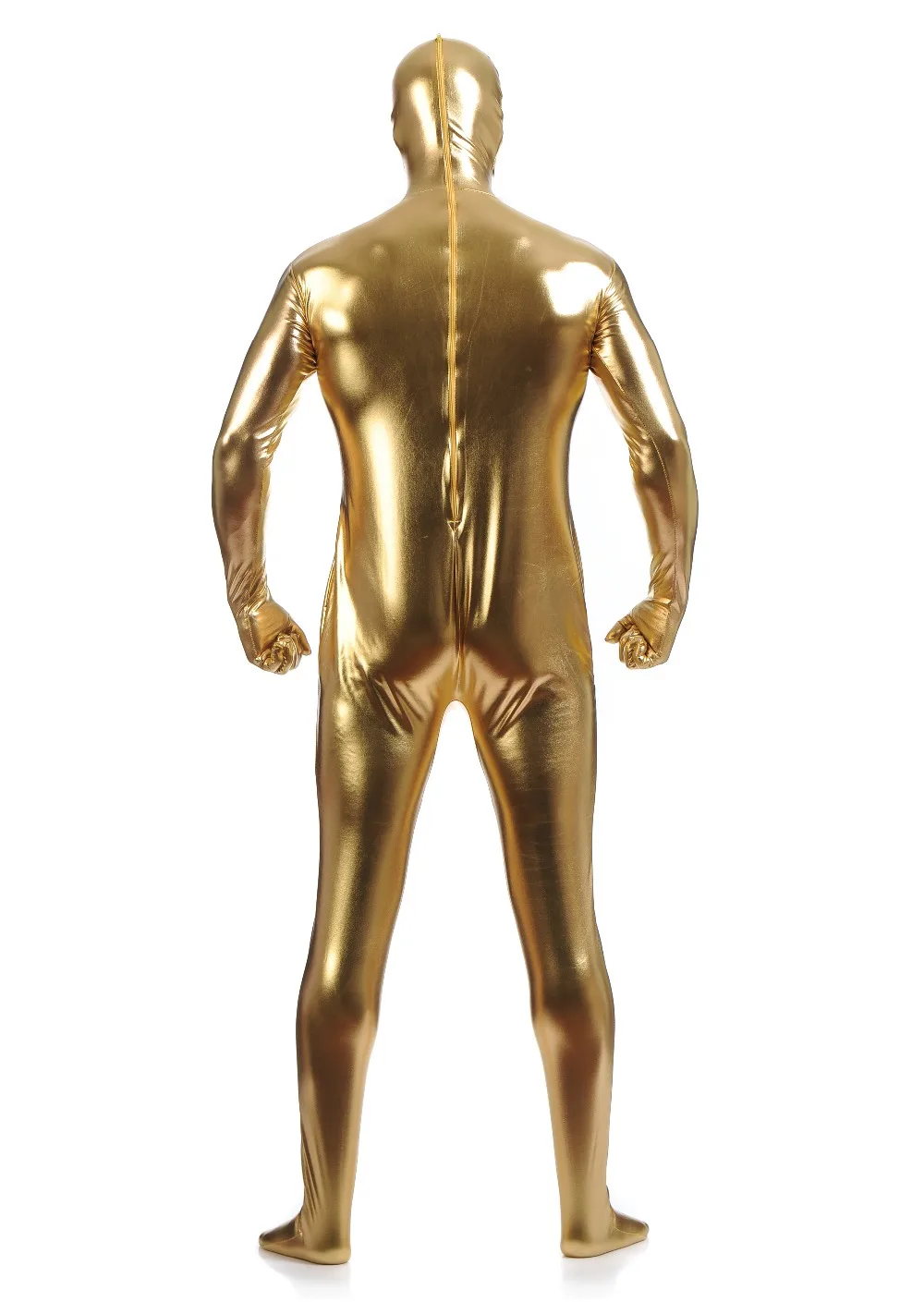 Multi Colors Shiny Fullbody Metallic Men's Tight zentai Bodysuit costume Full Body Shiny Spandex Lycra Spandex Zentai Costume