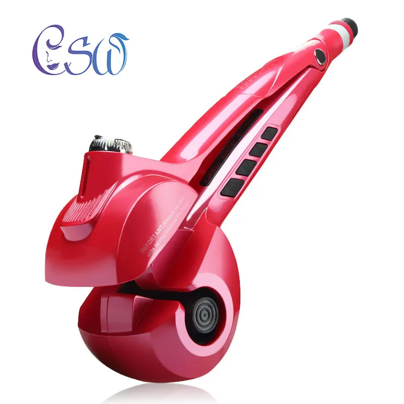 CSW Automatic Hair Styling Curler LCD screen Steam Spray Rolling Perm Electric Household Hairstyle Design Wave Curling Iron |