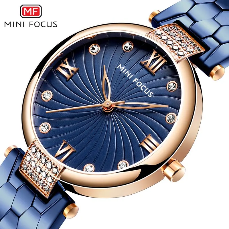

Fashion Women Watches Best Sell Diamond Female Dial Clock Luxury Rose Gold Women's Bracelet Quartz Wrist Watches New Dropship
