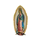 Дева Мария патч для платья джинсы пользовательские железные вышитые патчи для одежды мода аппликация эмблем шитье этикетка наклейка
