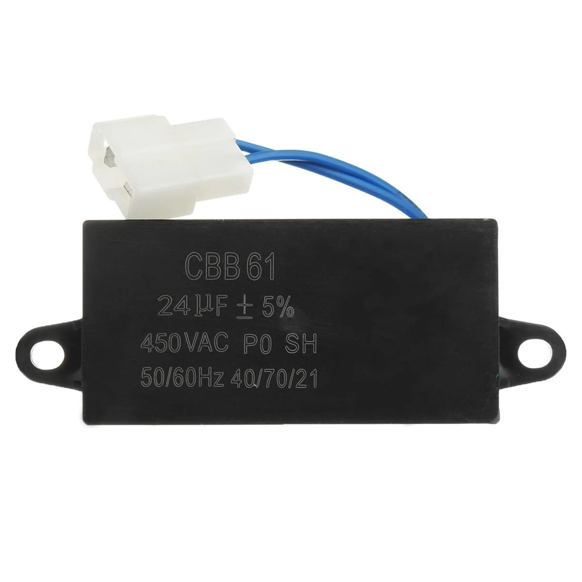 1 шт. Новинка 24 мкФ генератор конденсаторного типа CBB61 50 или 60 Hz 400V AC до 450V UL |