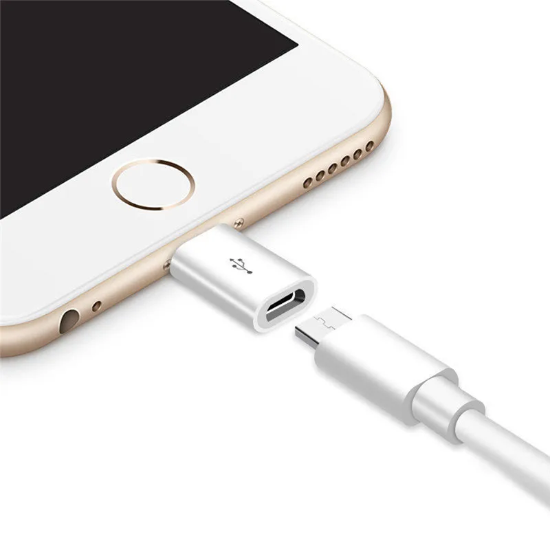 200 шт/партия OTG адаптер для Lightning штекер для Micro USB женское зарядное устройство для iPhone XS Max XR X 8 7 6 Plus Быстрая зарядка конвертер