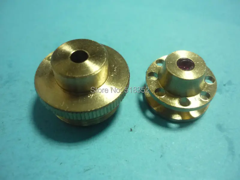 Набор насадок для струи воды id0 мм с рубином и алмазным наконечником od 17 X H11