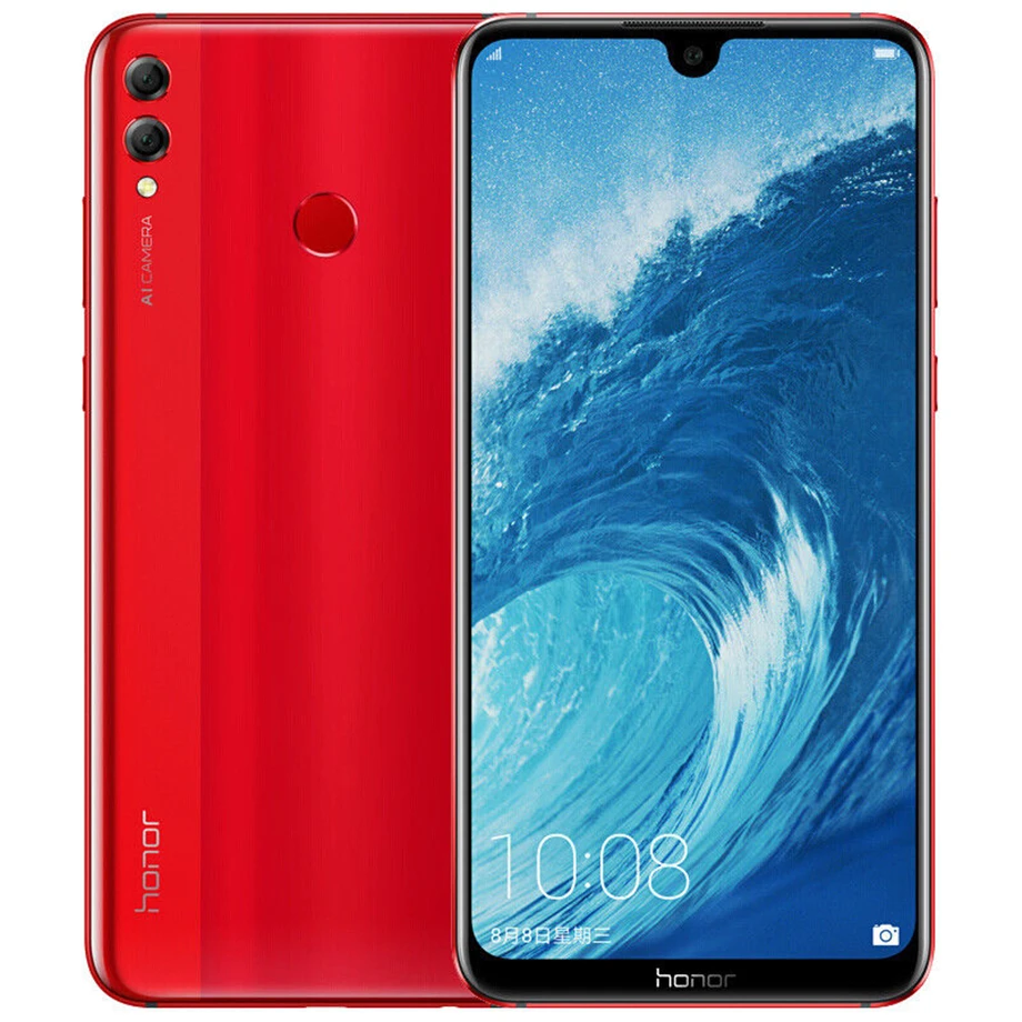 Huawei Honor 8X Max 7 12 дюймовый мобильный телефон 4900 мАч аккумулятор Смартфон Android 8 2 16MP