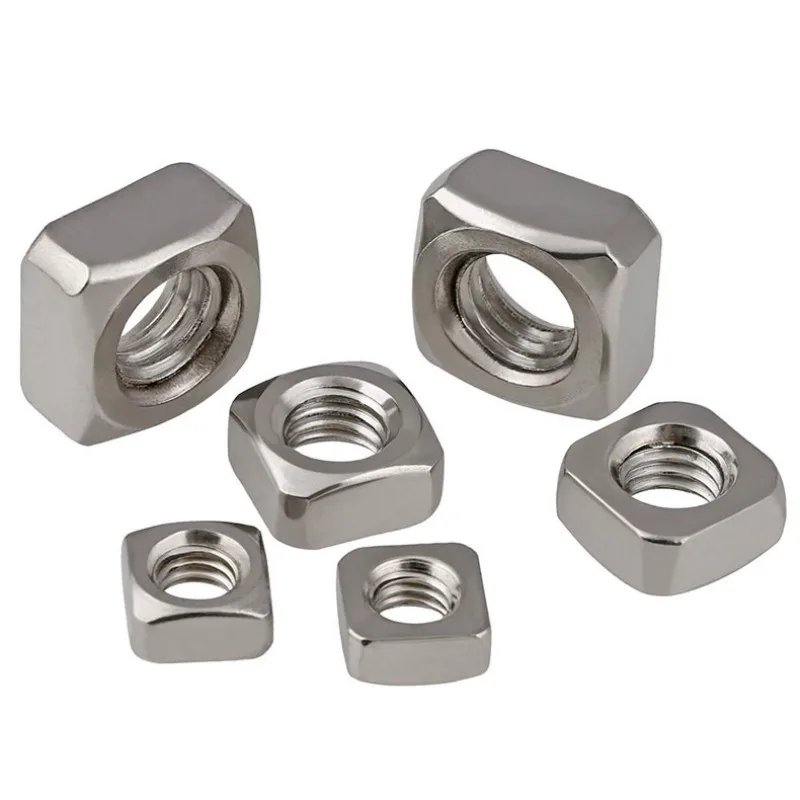 DIN557 GB39 M3 M4 M5 M6 M8 M10 M12 316 Stainless Steel Square Nuts Thin Type Nut DIN562 | Строительство и ремонт