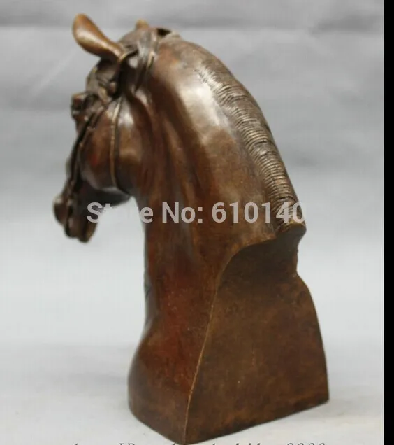 SCY 8 &quotкитайская Бронзовая скульптура классического искусства год зодиака бюст