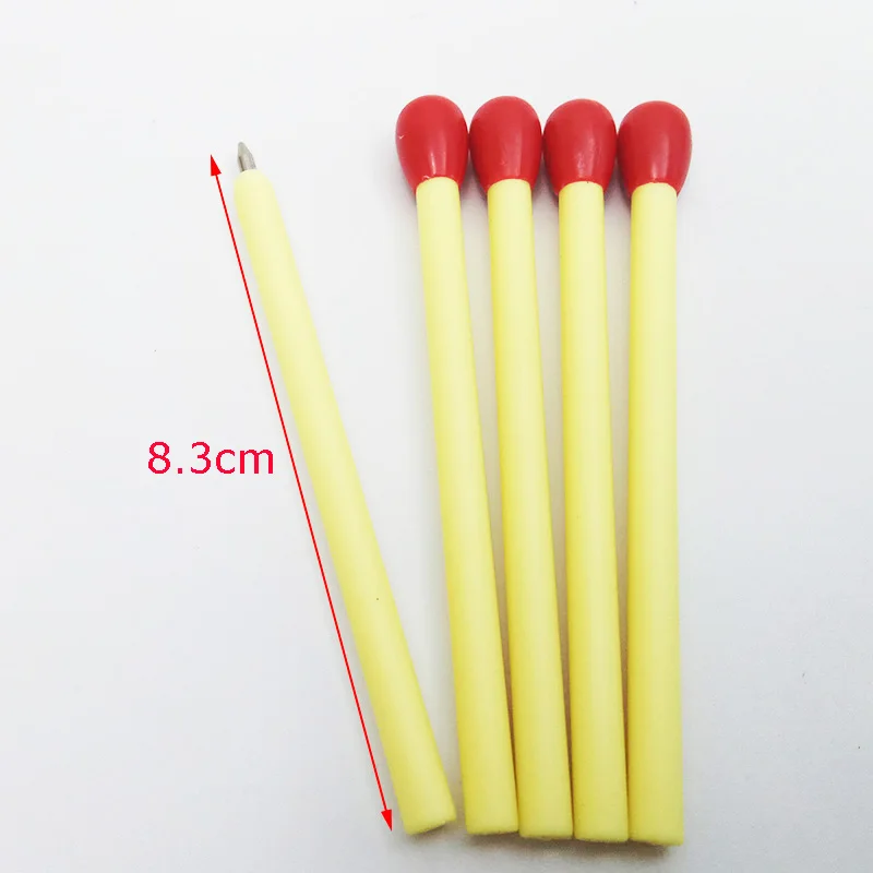 5 шт. Корейская креативная смешная ручка канцелярские милые мини спичка