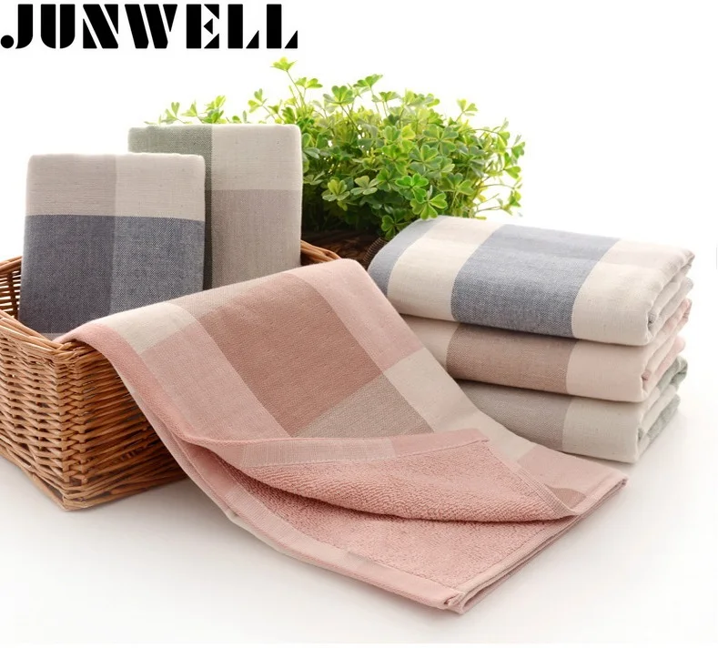 Махровое муслиновое полотенце из 2016 хлопка 2 шт./лот 34x76 см|face towel|towels for adultstowel face |