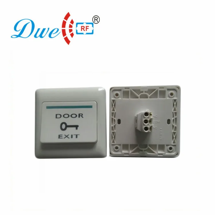 

DWE CC RF RFID security electronic lock fireproof plastic access control door exit button