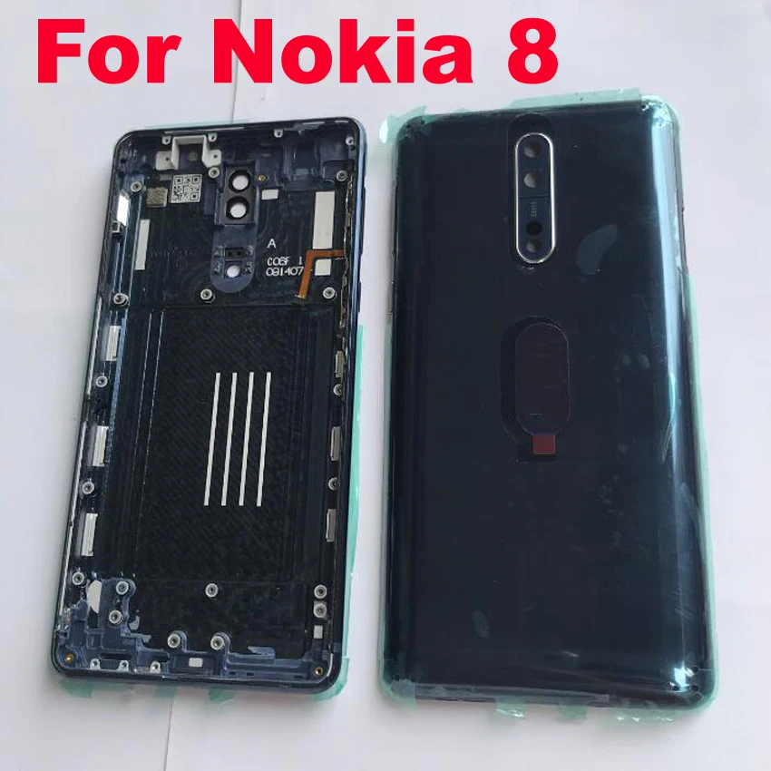 LTPro лучшее качество оригинальная крышка батарейного отсека для корпуса Nokia 8