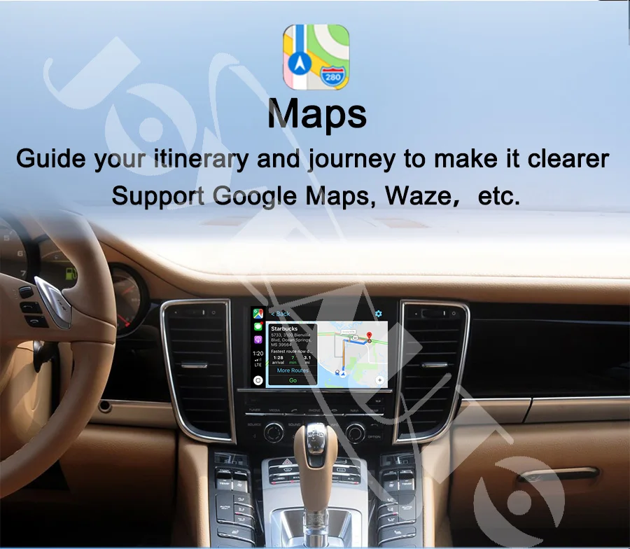 Joyeauto Wi-Fi Беспроводной Carplay для Porsche PCM3.1 PCM4.0 Android Авто/Зеркало для мобильных телефонов Apple Play для 2010- 911 Panamera Macan Boxter