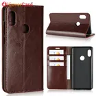 Роскошный чехол-кошелек для Xiaomi Redmi Note 5, чехол из натуральной кожи для Redmi Note5 Pro, откидная сумка, чехол Etui, Coque