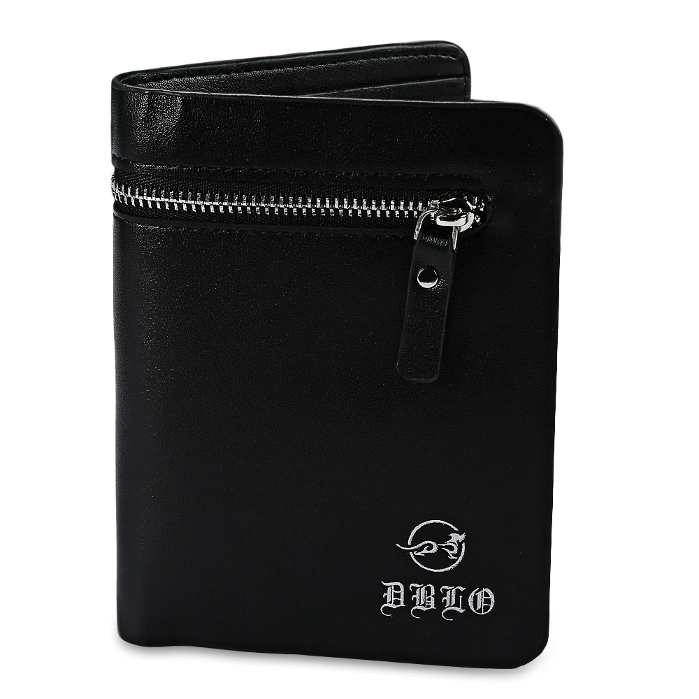 PU Бумажник Мужчины Повседневная Мода Короткие Кошельки для Монет Держателя