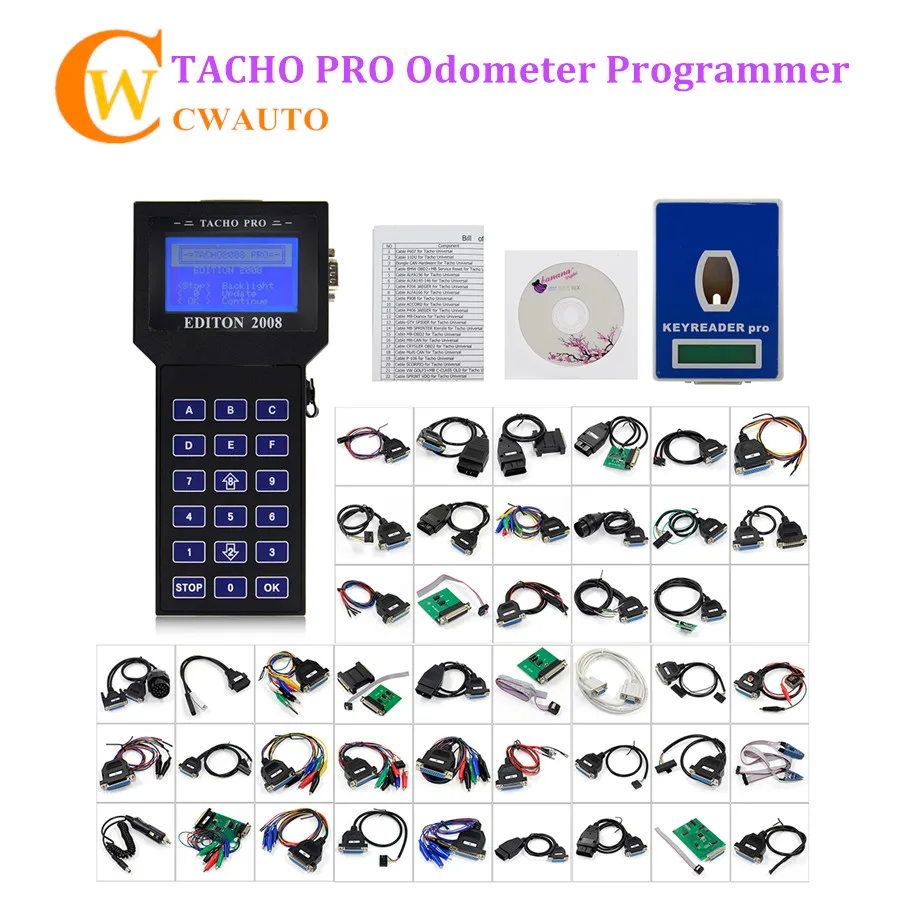 Tacho Pro 2008 July Version Car Universal Odometer Correction Tool Full Package DHL Fast Shipping | Автомобили и мотоциклы