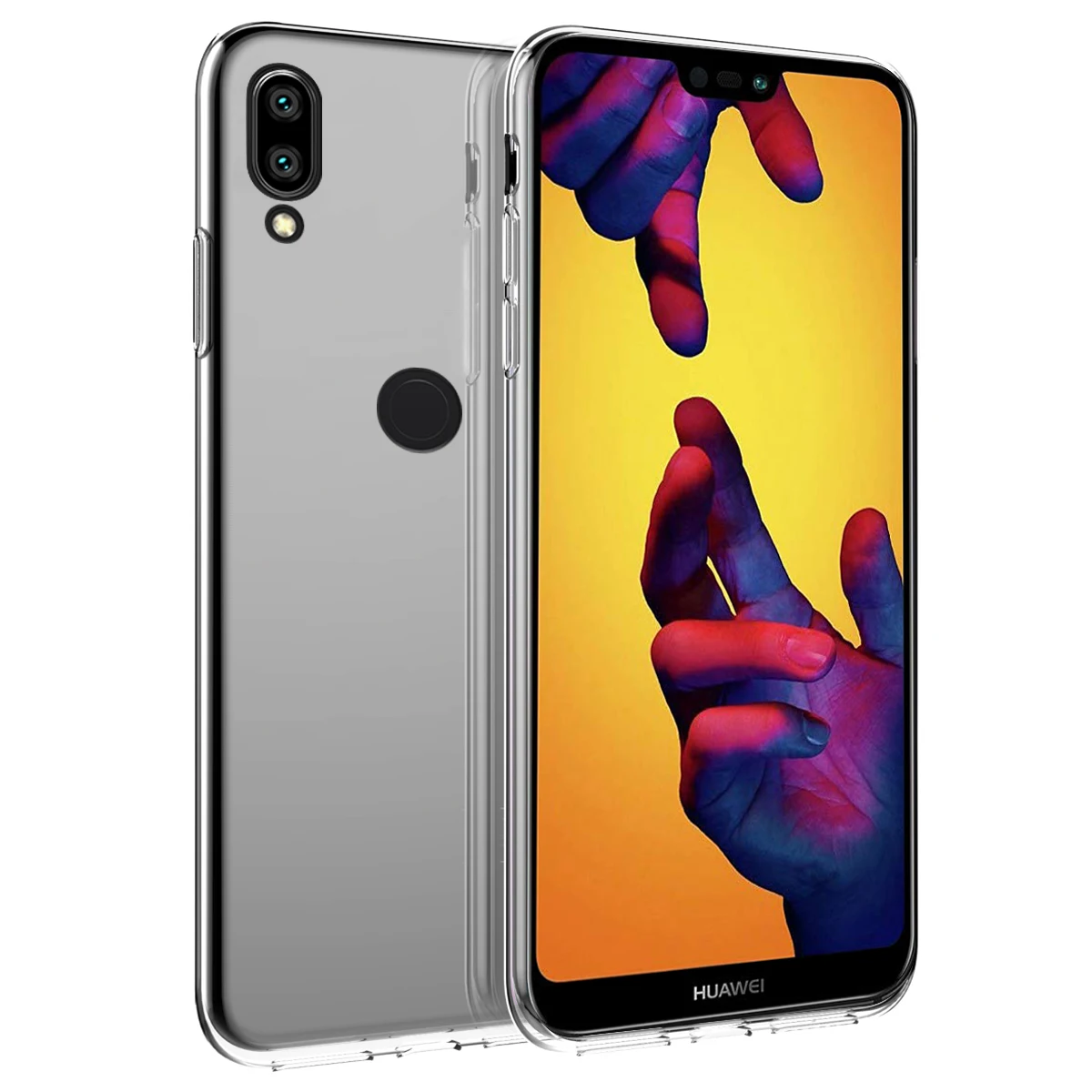 Ультра тонкий мягкий силиконовый прозрачный чехол для телефона huawei P20 Lite P30