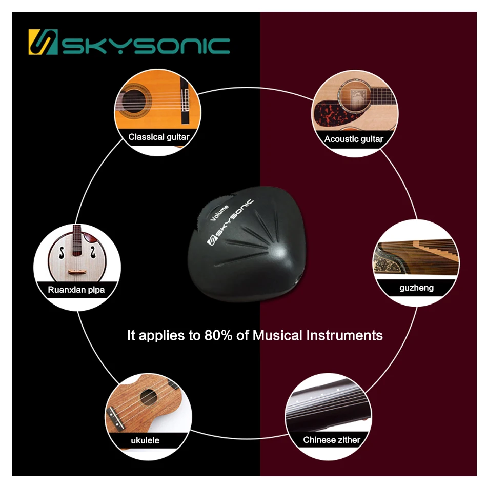 Новинка 2018 TYLANHUA Skysonic F A1V ukulele Классическая гитара звукосниматель не нужно