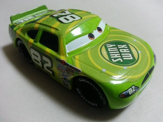 Машинок пиксара и с рисунками из мультфильма Тачки 2 100% оригинальный No.82 Racer 1:55