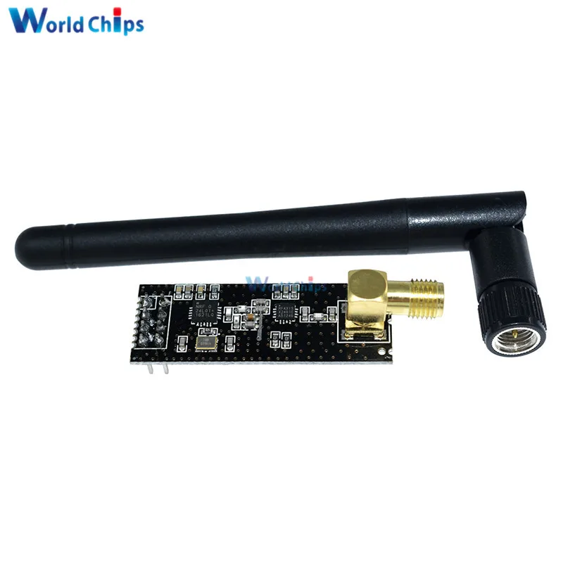 Diymore NRF24L01 + PA LNA SMA беспроводной модуль связи приемопередатчика с антенной 1000