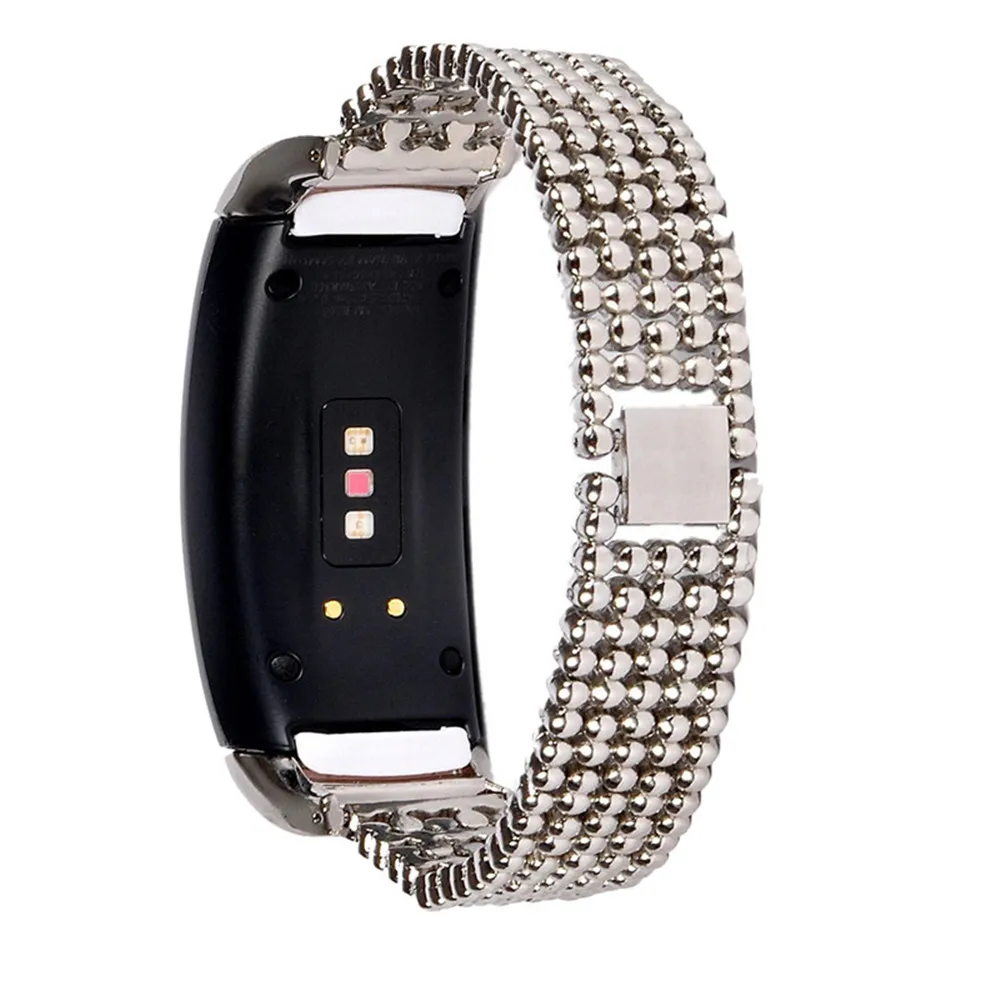 Нержавеющая сталь ремешок для samsung Шестерни подходит 2/2 Pro Smart Watch металлический сменный наручный браслет ремешок Сталь мяч ремешок