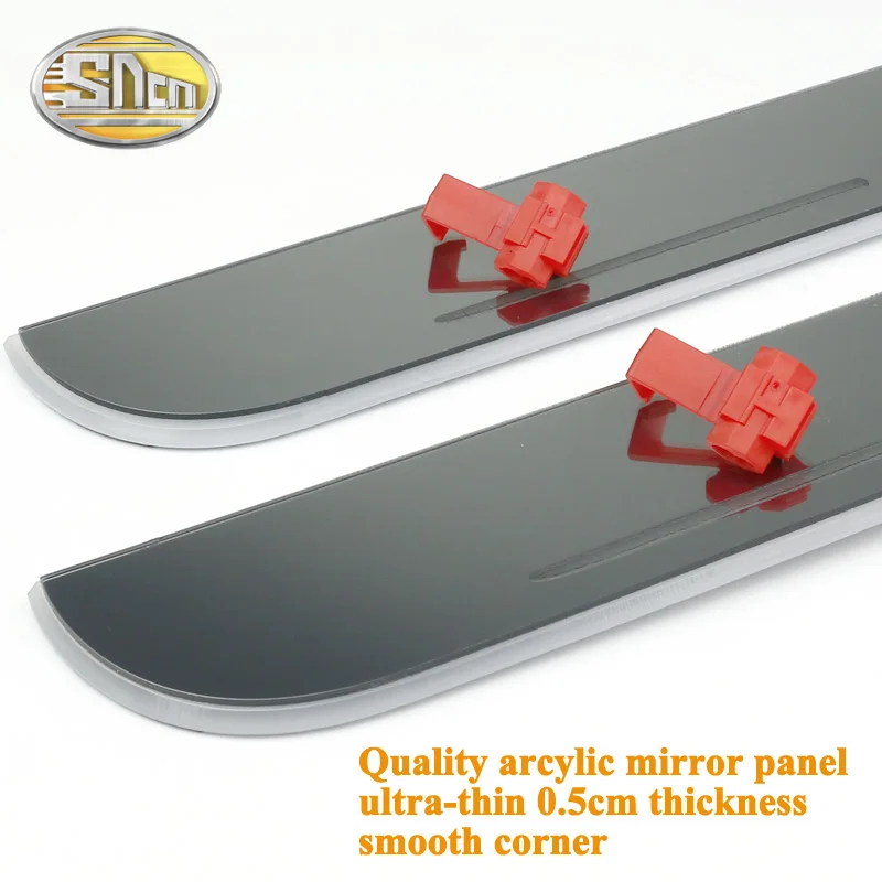 Клейкий автомобильный стикер с подсветкой LED и надписью "Welcome" для порогов дверей Skoda Superb 2 3 B6 B8.