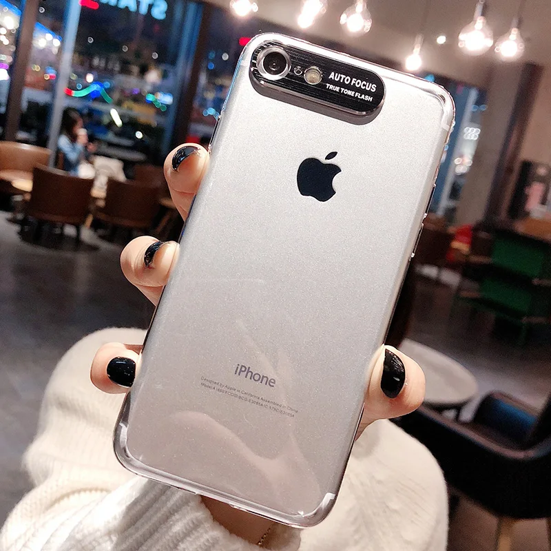 Акриловые ТПУ прозрачные чехлы для iPhone X XS Max XR прозрачный силиконовый Полный Чехол для iPhone 6 6s 7 8 Plus X противоударный чехол для телефона