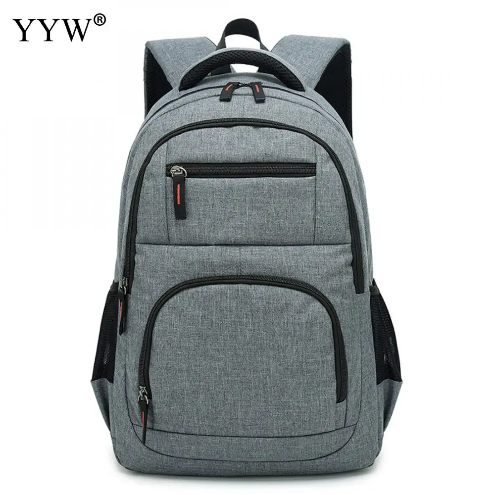 Мужской холщовый рюкзак для ноутбука с USB-разъемом | Багаж и сумки