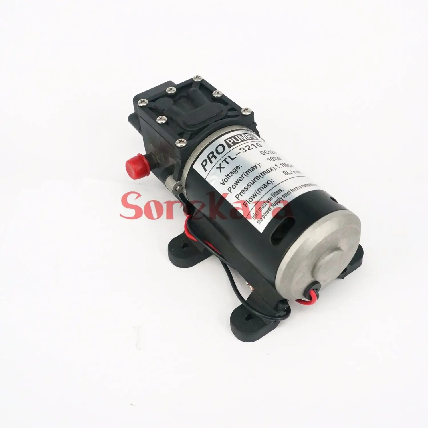 T-HA DC 24 V 100 W самовсасывающая бустерная диафрагма водяной насос управление обратным потоком 300л/ч для мытья автомобиля